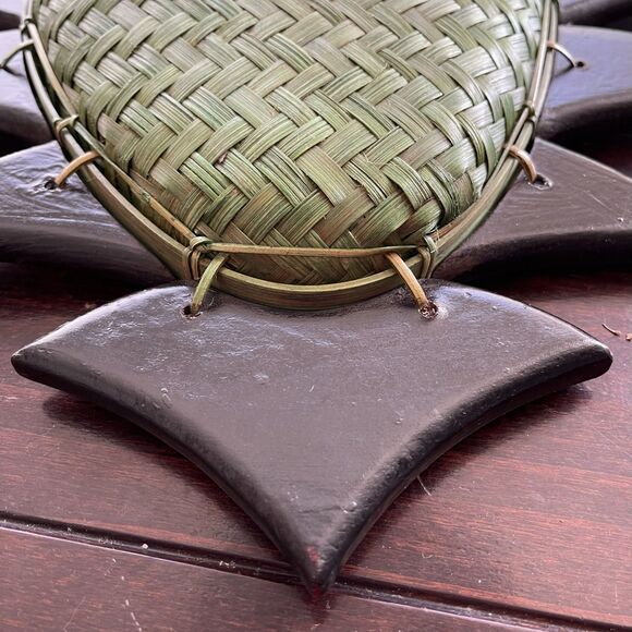 Pier 1 Imports Bamboo‎ Pine Tree Tray – Rustic Holiday Decor NWT - Picture 3 of 11